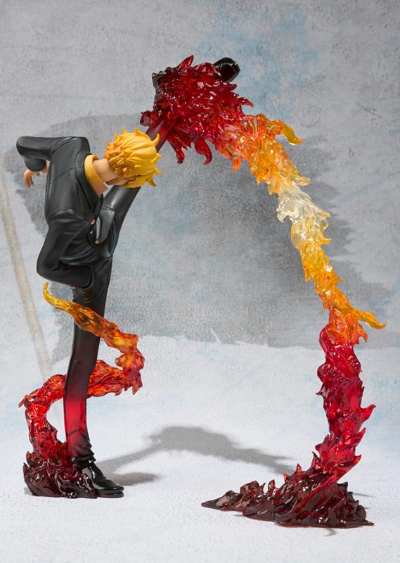 Figurine One Piece - Sanji - Figuarts Zero - Battle ver. Diable Jambe